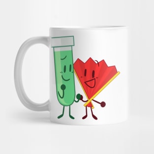 Test Tube x Fan (Inanimate Insanity) Mug